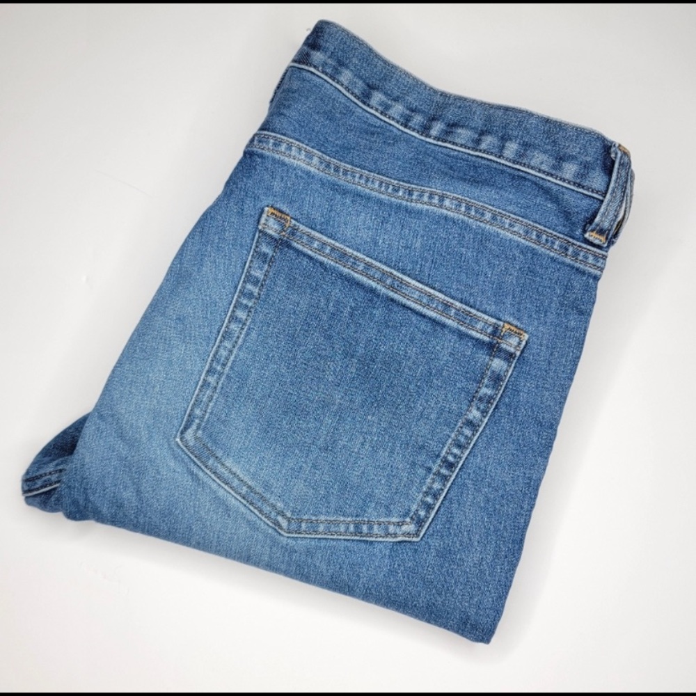 Everlane Ankle Jeans High Rise Medium Wash Sz 30